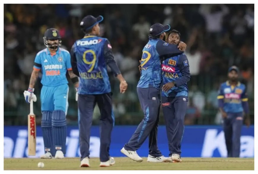 India vs Sri Lanka 2024: SL Skipper Charith Asalanka Strikes Twice In Two Balls To Ensure Thrilling Tie Vs Indians In 1st ODI