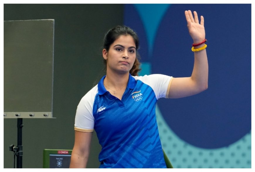 Paris Olympics 2024: ‘I Was Very Nervous’, Admits Manu Bhaker After Missing Third Medal