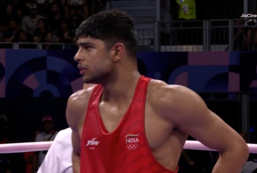 Paris Olympics 2024: Boxer Nishant Dev’s Olympic Debut Ends In Heartbreak With Quarterfinal Loss