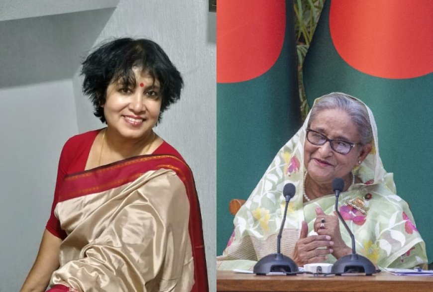 Exiled Bangladeshi Author Taslima Nasreen Takes A Jibe As Sheikh Hasina Escapes to India