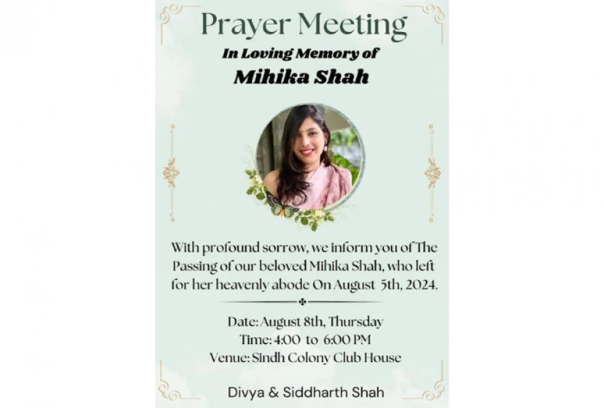 Sushma Seth’s Granddaughter Mihika Dies at 23, Mother Divya Seth Shares Shocking Post