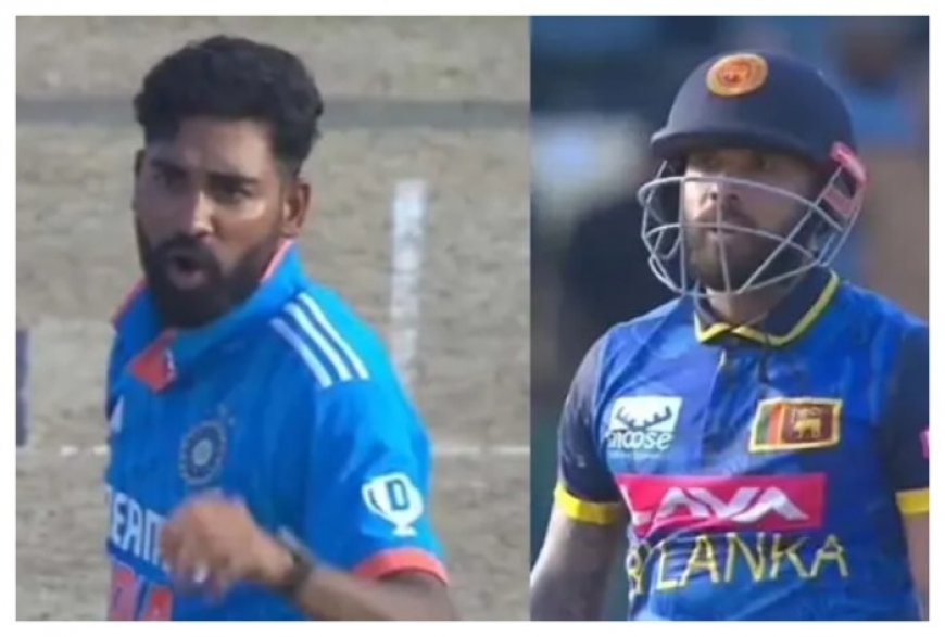 WATCH: Mohammed Siraj And Kusal Mendis Get Into Ugly Fight In 3rd ODI