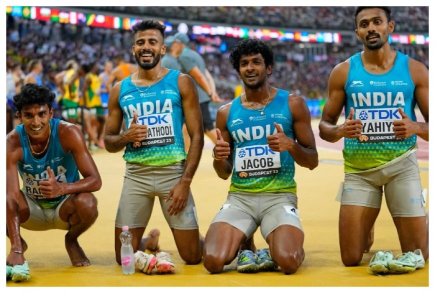 Paris Olympics 2024: Indian Men’s And Women’s 4X400m Relay Team Eliminated In Qualifiers