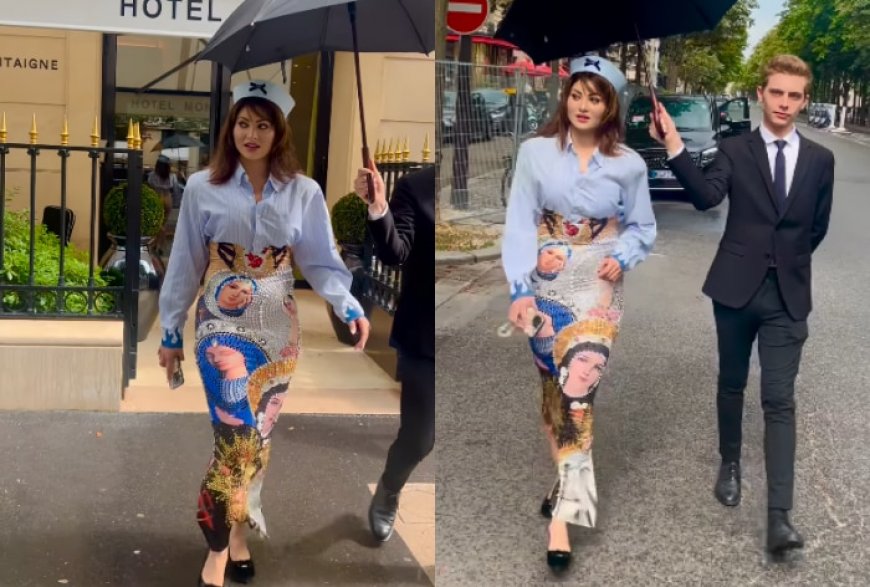 Urvashi Rautela Apologises For Wearing ‘Mother Mary’ Motif Dress in Paris After Mumbai Catholic Community Demands ‘Immediate Arrest’