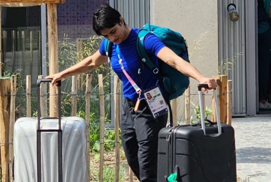 Vinesh Phogat Leaves Games Village In Paris As Indian Wrestler Awaits Verdict On Appeal Against Olympics Disqualification