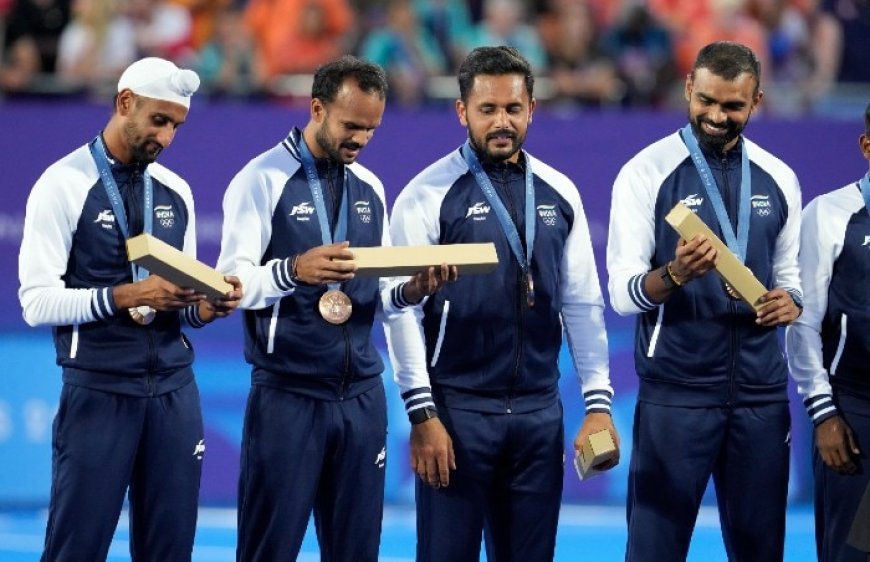 WATCH: Indian Hockey Team Members Receive Rousing Welcome At IGI Airport In Delhi After Return From Paris Olympics 2024