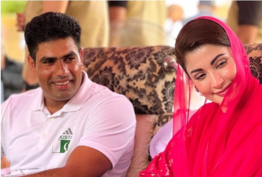 Punjab CM Maryam Nawaz Sharif Announces Huge Cash Reward For Pakistan’s OLY Champion Arshad Nadeem