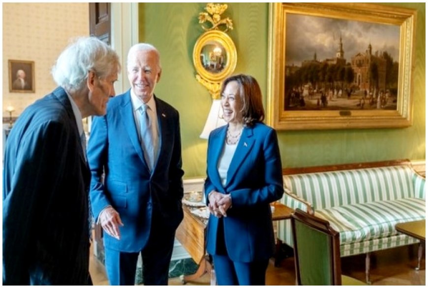 US President, Kamala Harris Make First Joint Appearance Since Biden’s Exit From Presidential Race