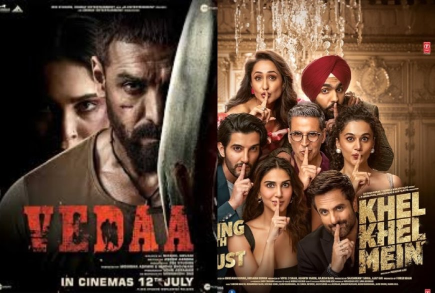 Vedaa vs Khel Khel Mein Box Office Collection Day 1: John Abraham’s Action Flick Takes the Lead Over Akshay Kumar’s Comedy Film – Details Here