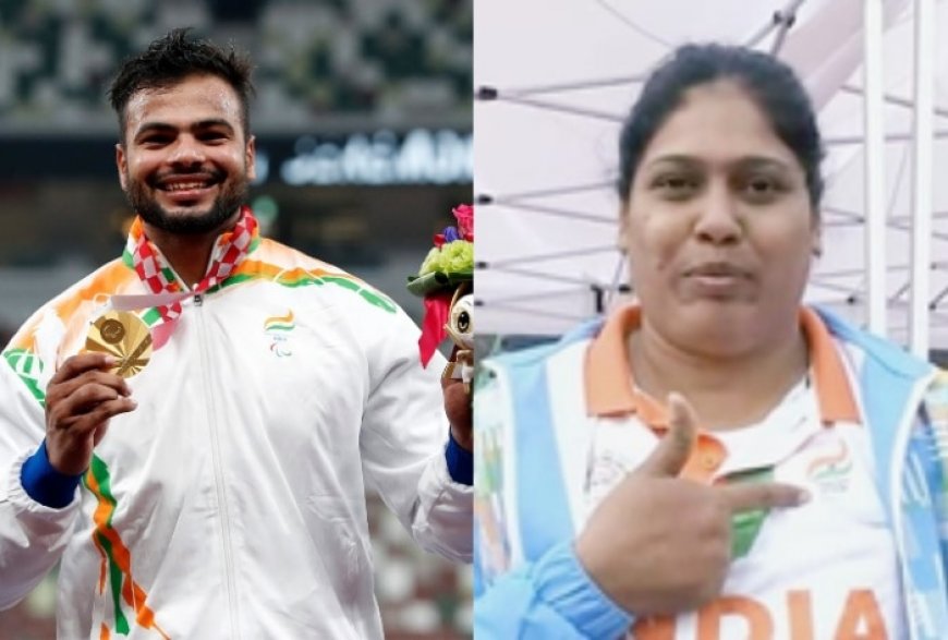 Paris Paralympics 2024 Opening Ceremony: Sumit Antil, Bhagyashree Jadhav Named Indian Flag-Bearers