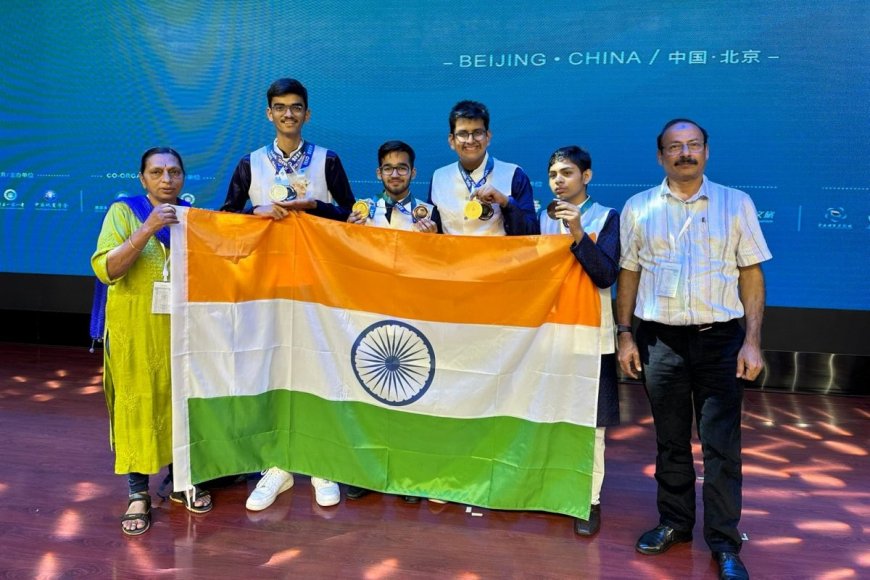 Indian Students Bag Multiple Prestigious Medals At 17th International Earth Sciences Olympiad Held In China