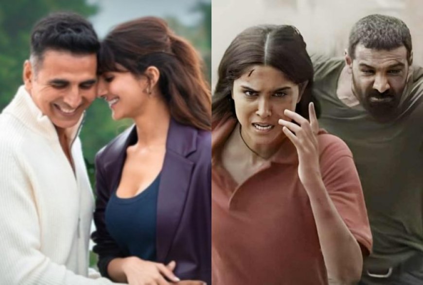 Khel Kehl Mein vs Vedaa Box Office Collection Day 4: Akshay Kumar’s Comedy Film Gives Tough Competition to John Abraham’s Action-Flick