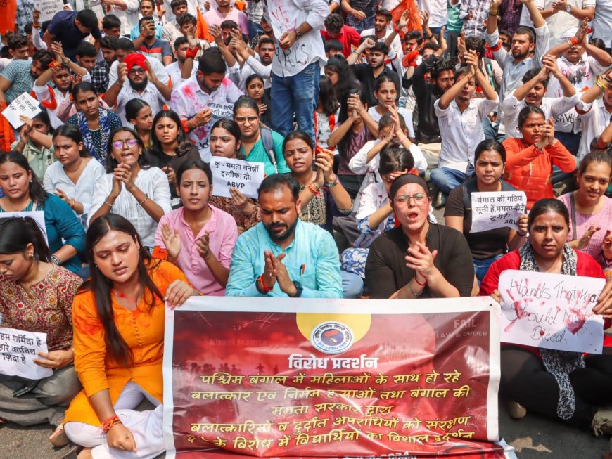 Kolkata Rape-Murder Case: Protestors March Towards Kolkata Police Headquarters In Response To Summons To 2 Doctors