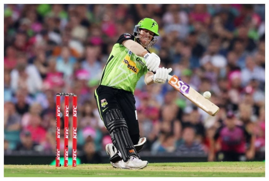 BBL: David Warner Signs Two-Year Deal With Sydney Thunder, Steve Smith To Play For Sixers