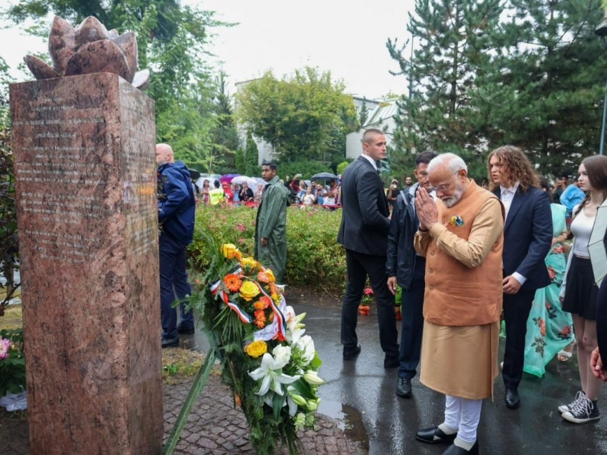 Humanity, Compassion Vital For A Peaceful World’: PM Modi Pays Tribute To ‘Good Maharaja’ Jam Saheb In Warsaw