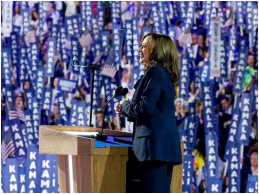 My Mother Was A Brown Woman, She Taught Me To Be Fearless: Kamala Harris During Her Biggest DNC Speech