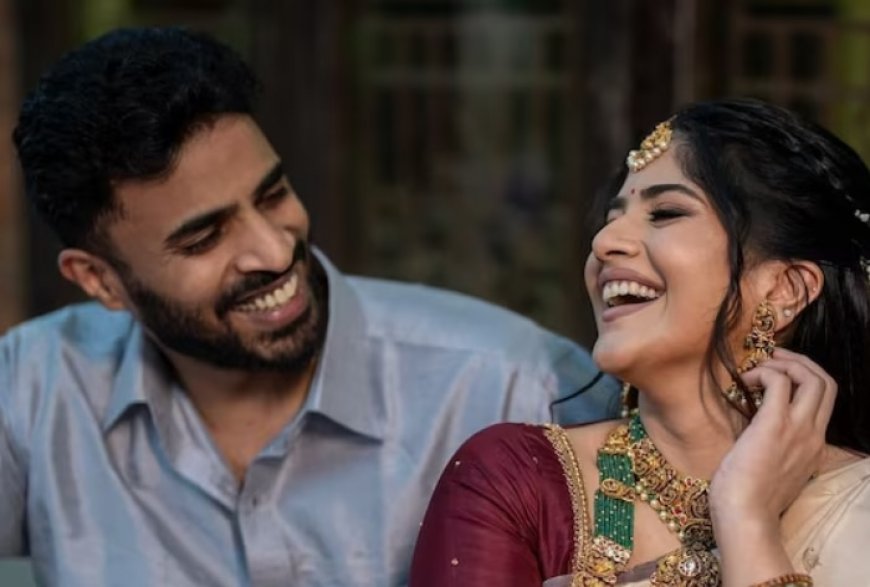 Tamil-Telugu Actor Megha Akash Gets Engaged to Saai Vishnu in Traditional Ceremony – See Pics