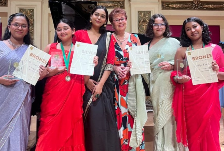 Indian Students Bag 2 Silver And Bronze Medals Each at Vienna International Arts Festival, Make Country Proud