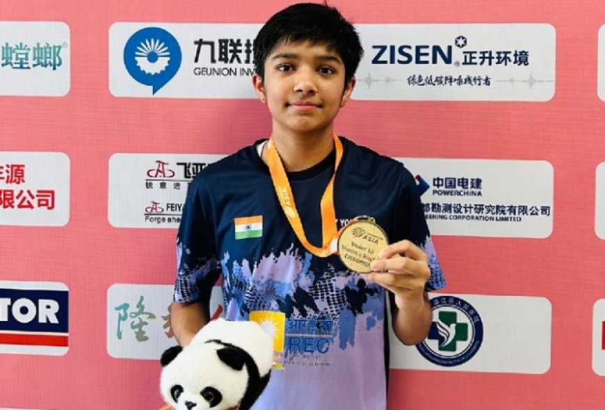 Tanvi Patri Becomes Third Indian To Secure Gold At U-15 Badminton Asia Championships