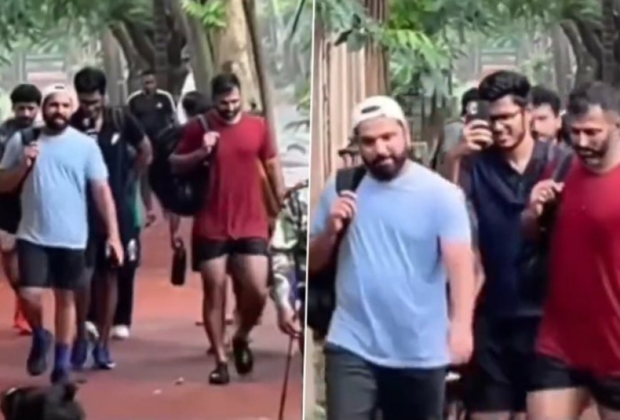 Rohit Sharma Gears Up For IND vs BAN Test Series With Intense Cardio Training Under Abhishek Nayar’s Supervision – WATCH