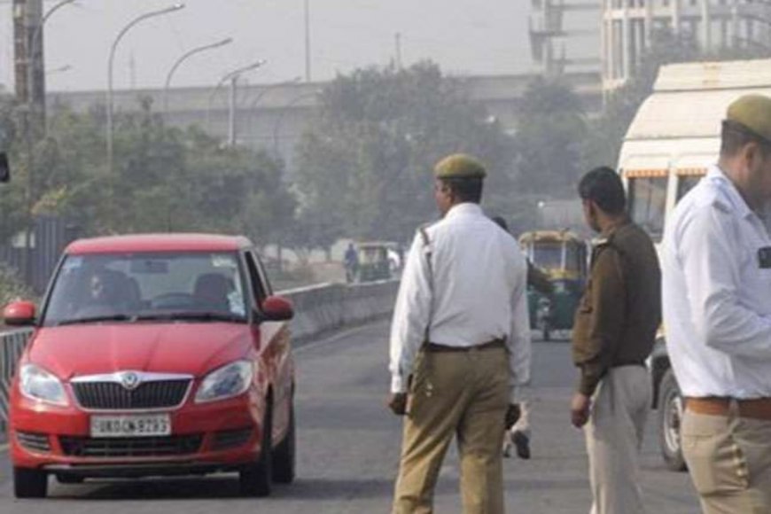 BIZARRE! Rampur Man Issued Challan By Noida Police For Driving Car Without Helmet