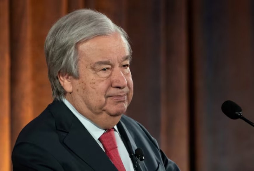 UN Chief Antonio Guterres Issues ‘SOS’ For Pacific Islands Worst Hit By Warming Ocean