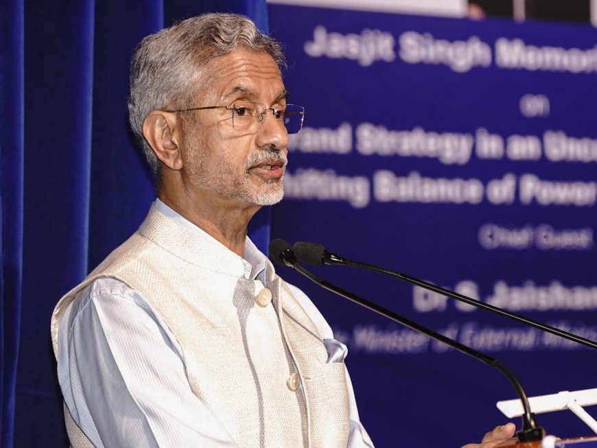 EAM Jaishankar Calls China A ‘Unique Problem,’ Points to Global Concerns