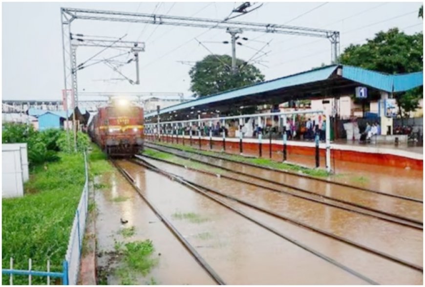 Several Trains Cancelled In Vijayawada Division Due To Heavy Rains, Check Trains, Diverted Routes