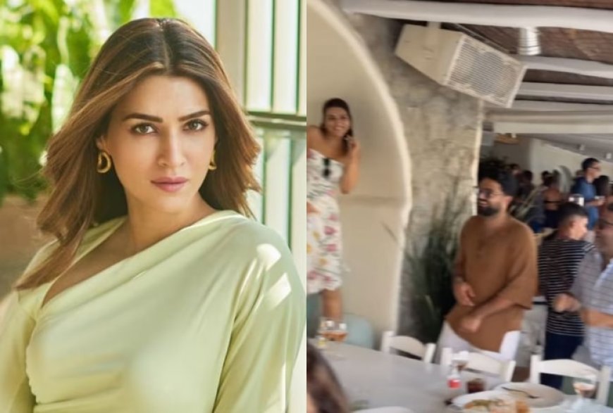 Kriti Sanon Spotted Chilling With Rumoured Beau Kabir Bahia on Greece Getaway, Fans Ask ‘Official Kab Kar Rahe Ho?’