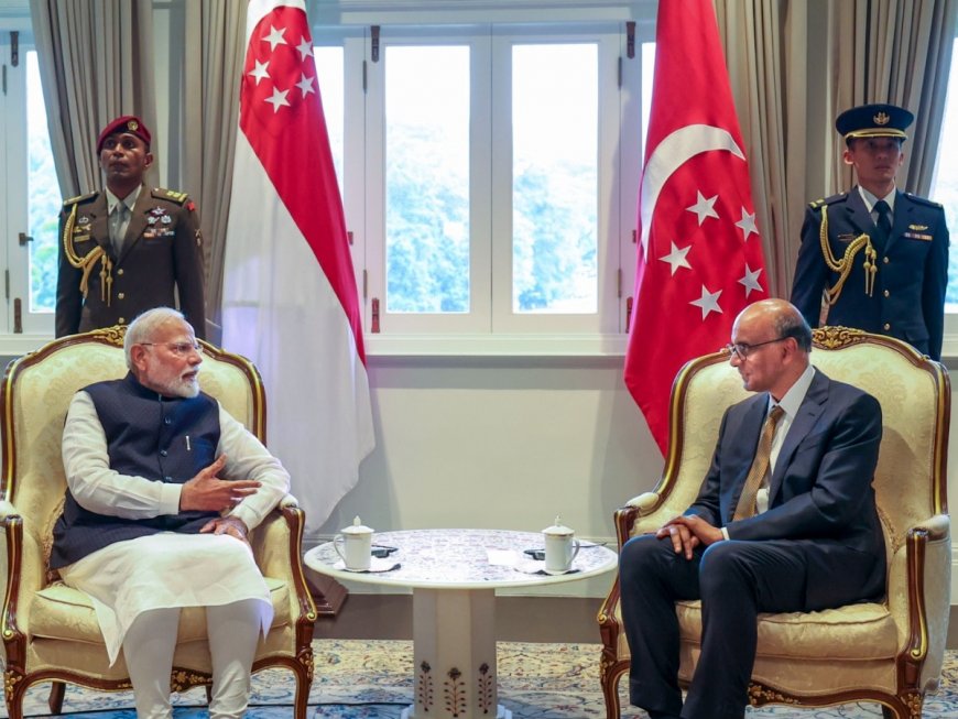 PM Modi, Prez Tharman Push For India-Singapore Collab In Technology, Skill Development, Other Key Sectors – Top Updates