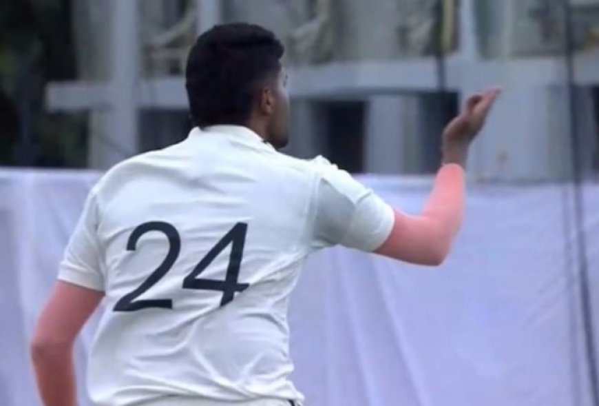 WATCH: Unafraid Of BCCI’s Wrath Again, Harshit Rana Brings Back ‘Flying Kiss’ Celebration In Duleep Trophy 2024