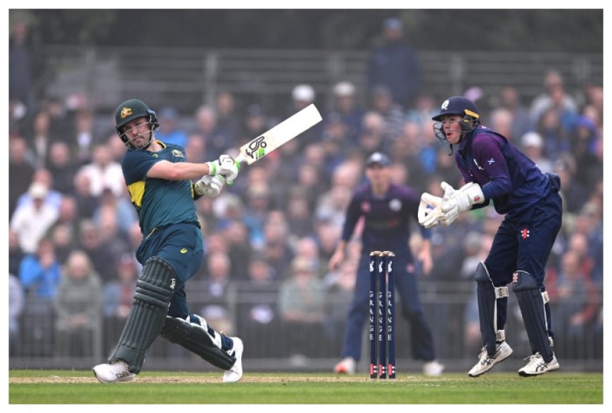 AUS vs SCO: Josh Inglis Smashes 43-Ball T20I Century, Fastest By An Australian Batter