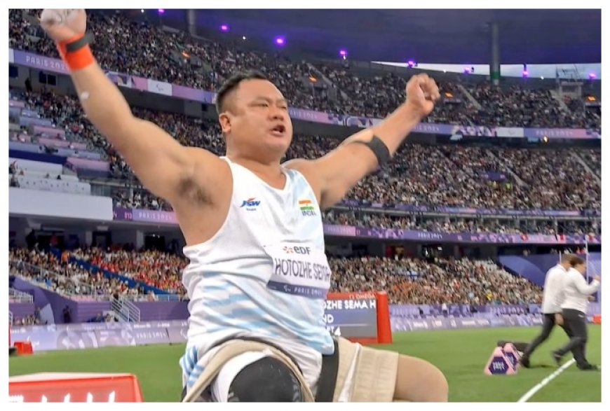 Paris Paralympics 2024: Hokato Sema Claims Shot Put Bronze, Secures India’s 15th Athletics Medal