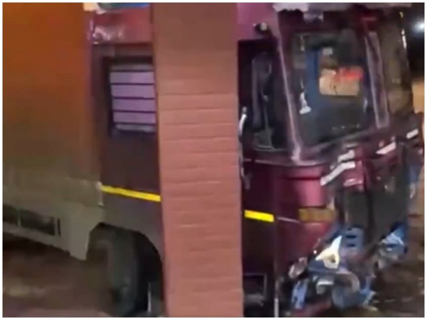 Pune: Truck Driver Rams Into Hotel Building After Being Denied Food 