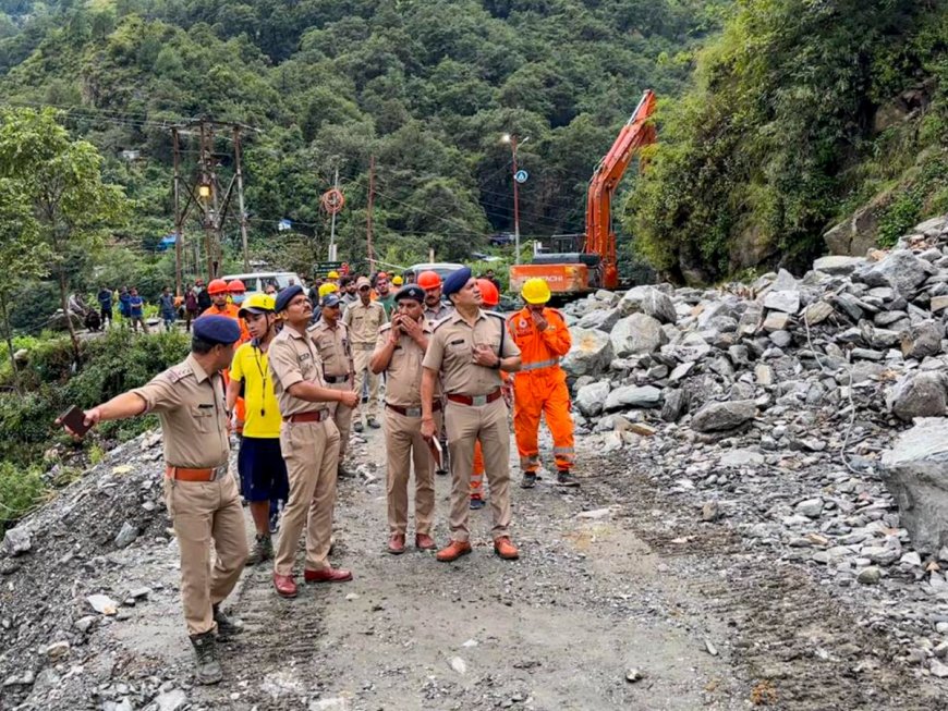 Landslide on Kedarnath route: Death toll rises to five, rescue ops on; CM Dhami expresses grief