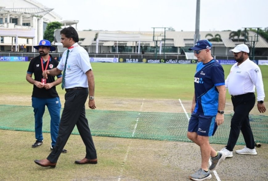 AFG vs NZ, Greater Noida Test: No play possible on Day 2 as DDCA sends covers, UPCA loans Super Sopper