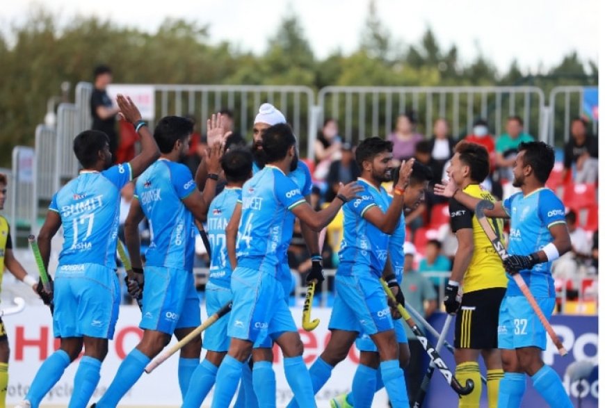 Asian Champions Trophy Hockey: Raj Kumar Pal’s hattrick powers India into semis with 8-1 hammering of Malaysia