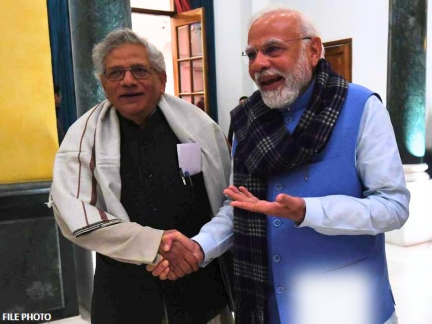 Sitaram Yechury dies at 72 after battling chest infection, Political leaders including PM Modi pay tribute