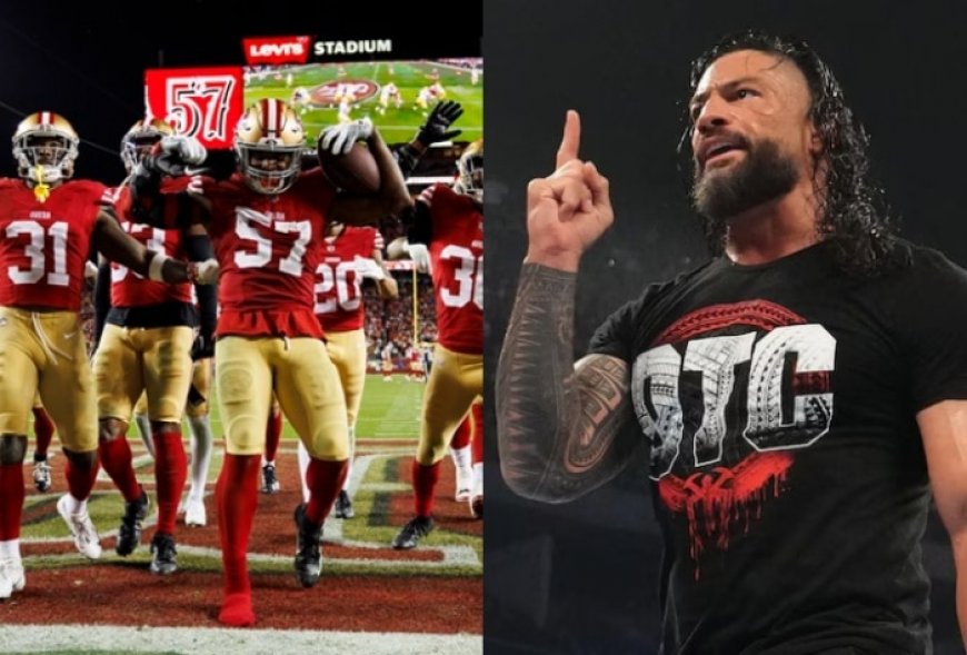 Watch: 49ers acknowledge Roman Reigns’ new theme at NFL match against New York Jets