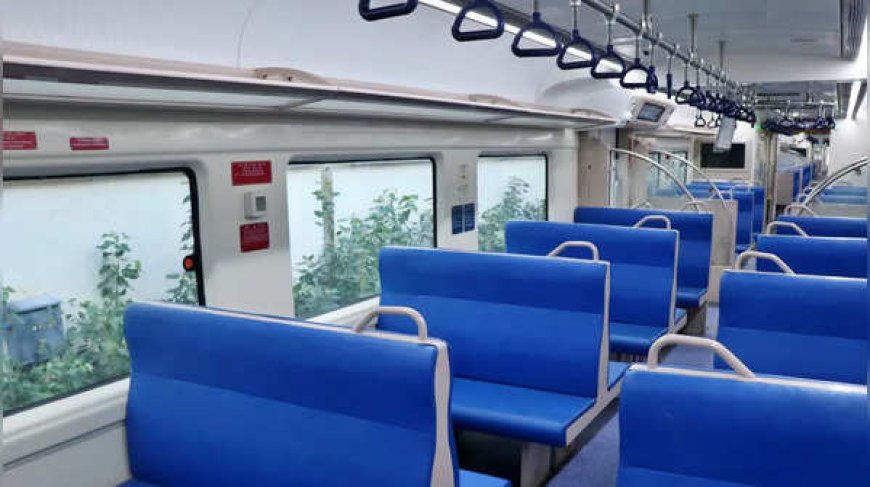 First look of Vande Metro: Check out top features & images of Railways’ new train for unreserved passengers