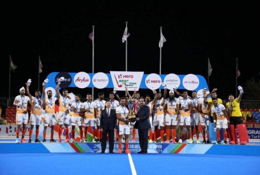 Asian Champions Trophy 2024: Jugraj Singh’s lone goal helps India defend title, beat China in final