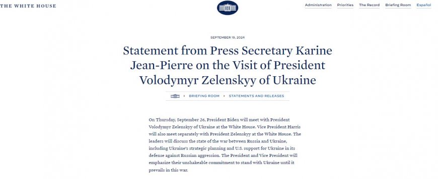 US President Biden to meet Ukrainian counterpart Zelenskyy next week, discuss war situation: White House