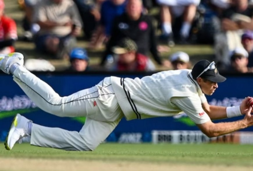 WATCH: Tim Southee takes a stunning one-handed catch on day 3 of SL vs NZ 1st Test