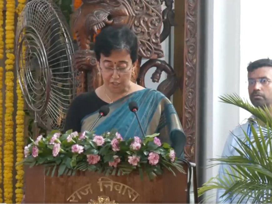 Delhi CM swearing in ceremony live updates: Atishi to take oath as youngest Delhi CM with 5 Cabinet Ministers