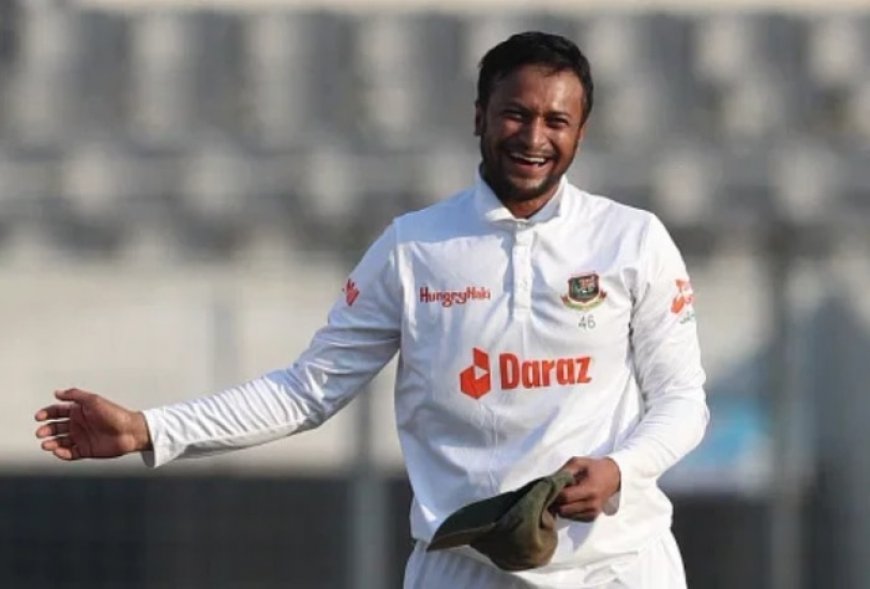 Bangladesh star player Shakib Al Hasan announces retirement from Test Cricket