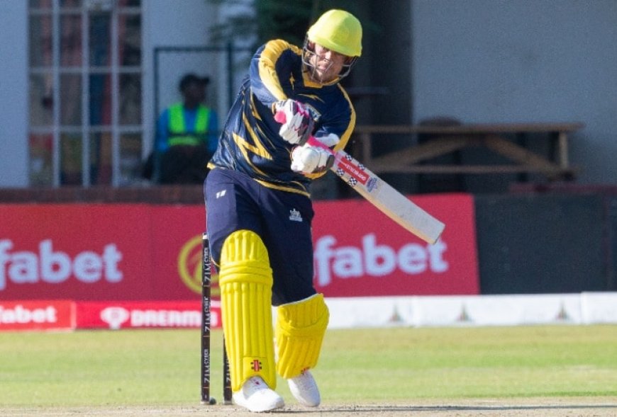 Zim Afro T10: Harare Bolts’ George Munsey makes history, scores first hundred of event