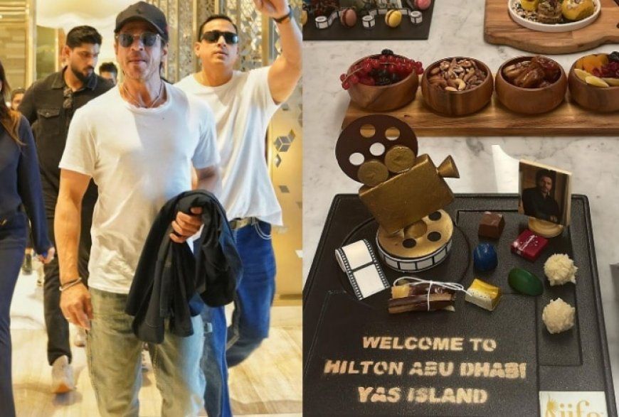 Inside Shah Rukh Khan’s Abu Dhabi room: Customised chocolates, exotic cakes, chips and more