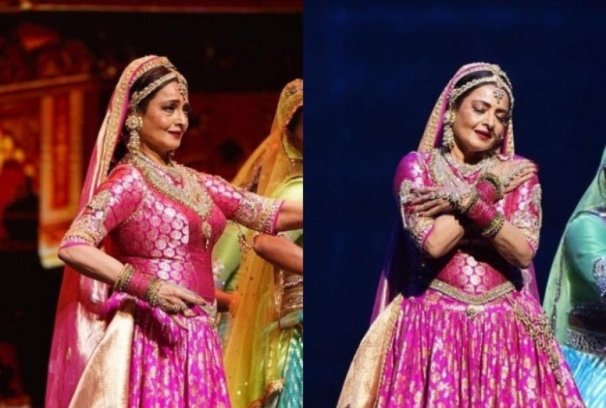 Rekha magical dance on ‘Piya Tose Naina Laaga Re’ takes over IIFA 2024, watch viral video