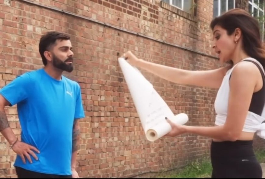 WATCH: Anushka Sharma ‘bounces out’ Virat Kohli in hilarious TV ad shoot