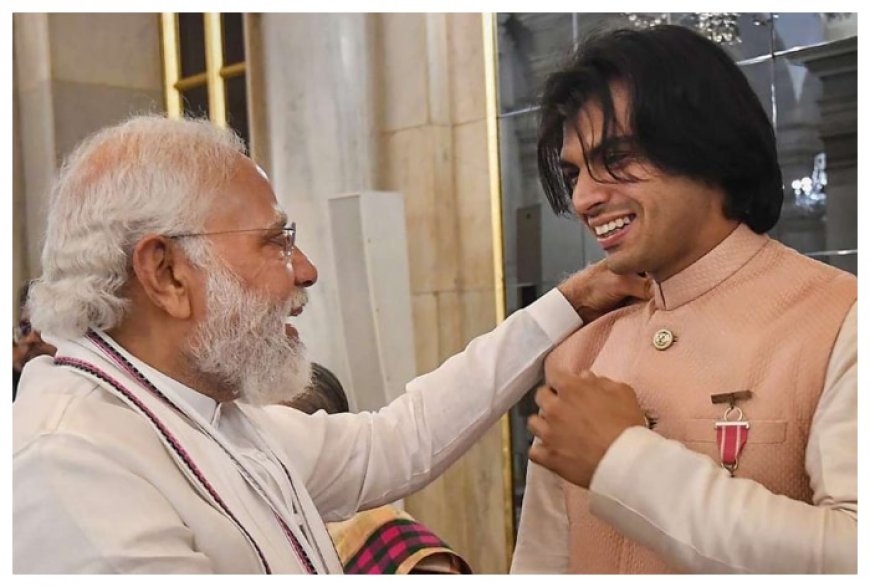 PM Narendra Modi writes heartwarming letter to Neeraj Chopra’s mother to thank her for ‘choorma’